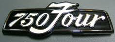 Honda 750 side cover emblem 73-76